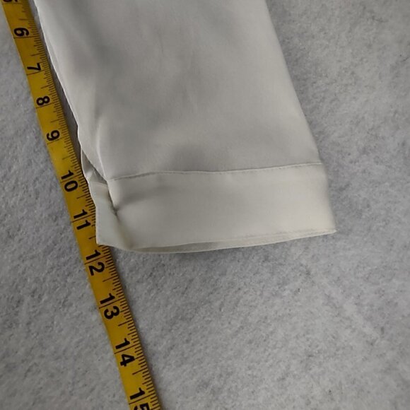 Mary Crafts Women's White A-Line Side Zip Elegant Dress Size 8 (NWT) - Picture 11 of 15